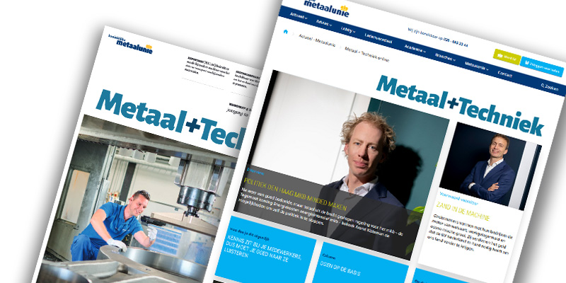 Lees Metaal + Techniek nu ook digitaal!