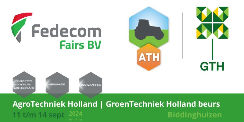 Fedecom Fairs organiseert beurzen AgroTechniek...