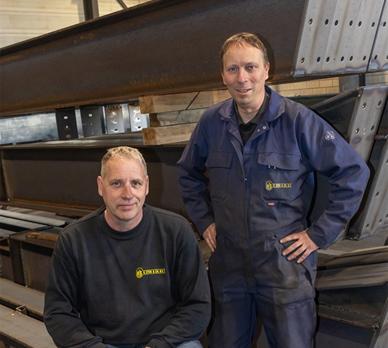 METAALTOPPERS ARNO DE BOER EN ROEL HOLTROP